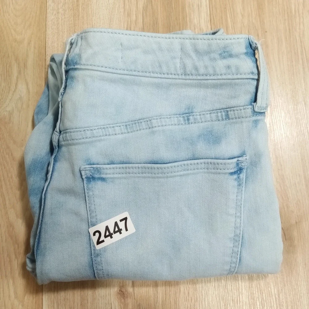 Universal Thread Women High Rise Skinny Jeans Light Wash Blue Size 8/29R Stretch